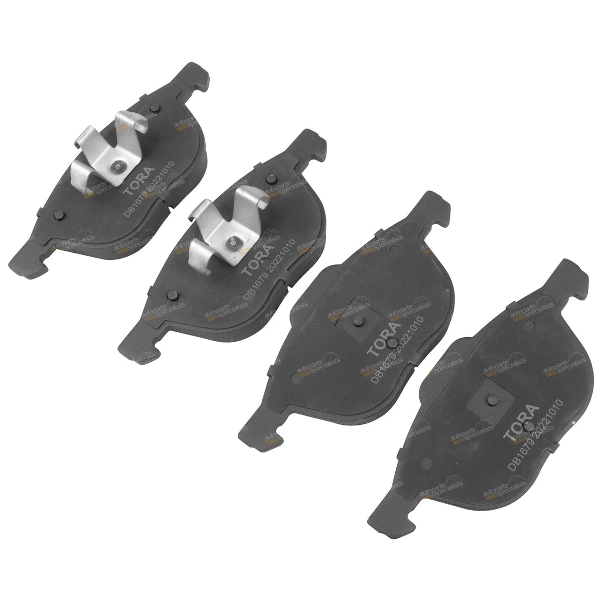 Front Disc Brake Pad Set for Mazda 3 (2004–2014) 4cyl 2.0L 2.2L 2.3L 2.5L