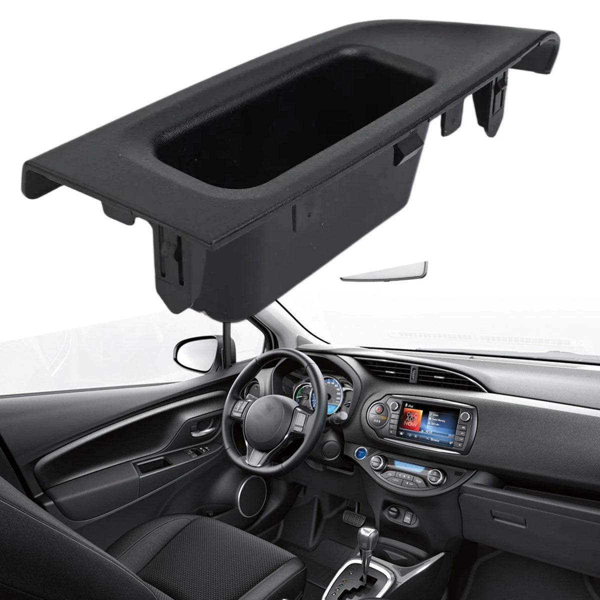 For Toyota For Yaris Direct Fit Rear Right Door Handle Grab Bar Bezel Trim