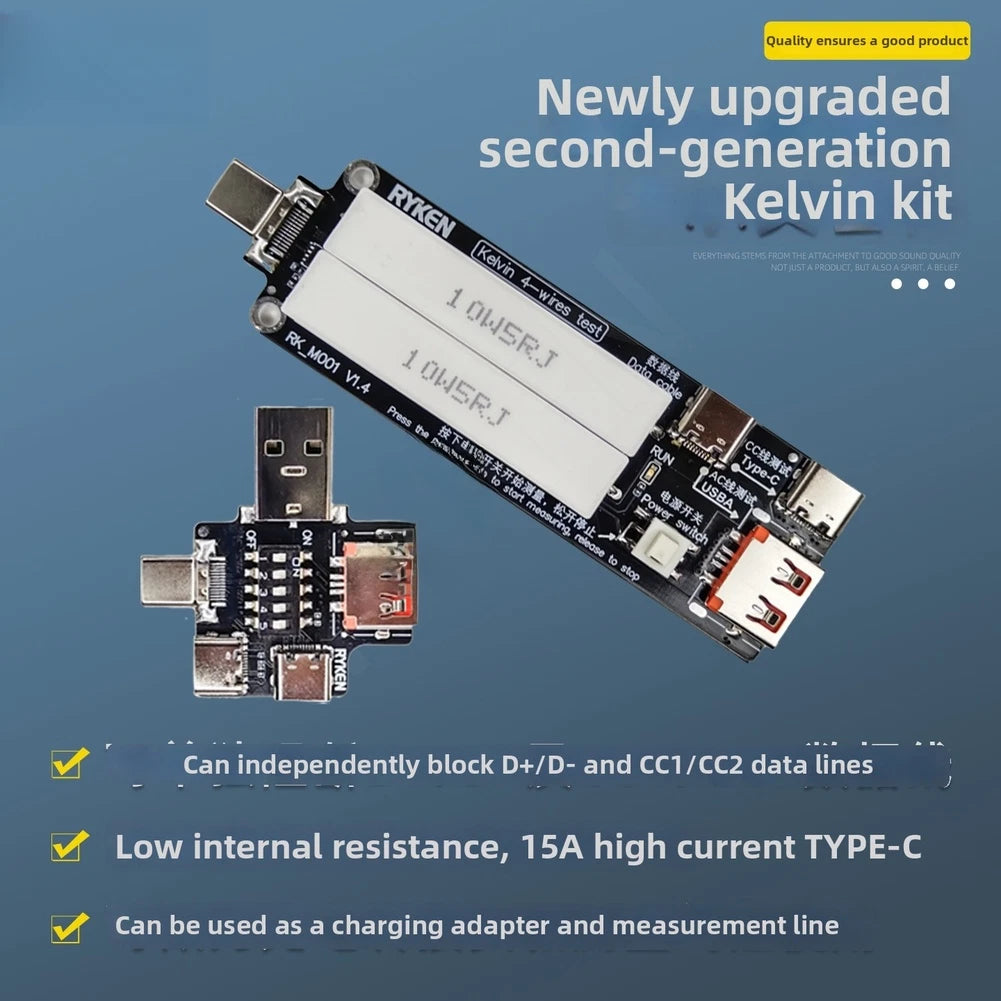 USB Voltage Current Resistance Tester RK-X3 M001 for Mobile Laptop Devices