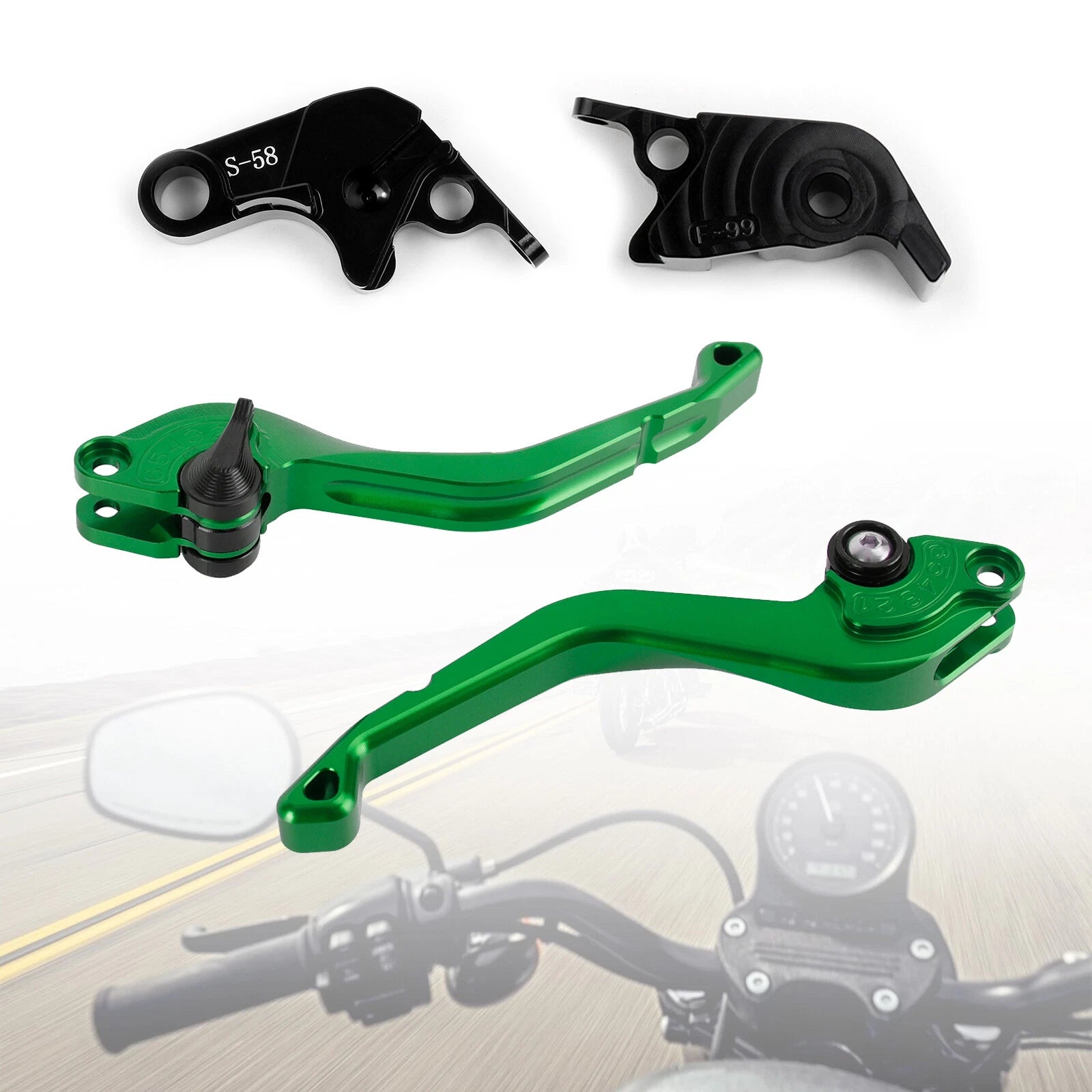 CNC Short Clutch Brake Lever for Aprilia RSV4 Factory/R/RR (2009–2017) T9