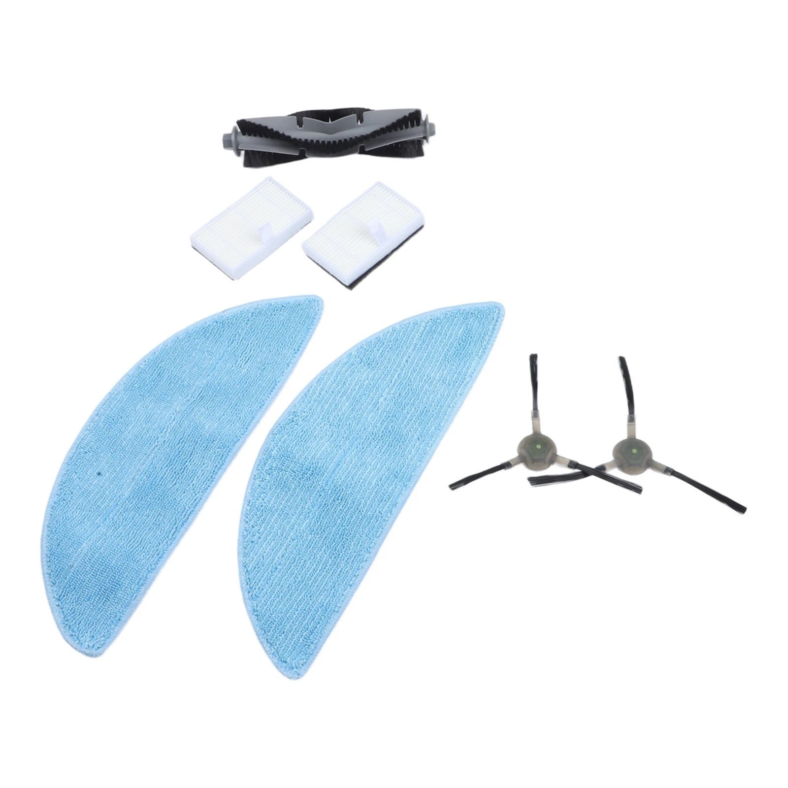 Accessory Kit for Robot Vacuum (Main Brush, Side Brush, Mop Cloth)
