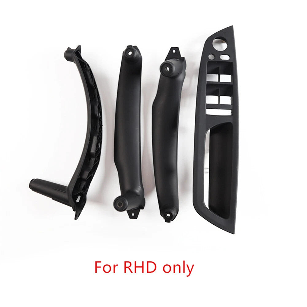 Set of 4 Inner Window Switch Panel Door Pull Handles for BMW X5 X6 (E70 E71) RHD