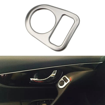 ABS Plastic Mirror Button Trim Cover for Nissan Qashqai J11 (2014–2020)