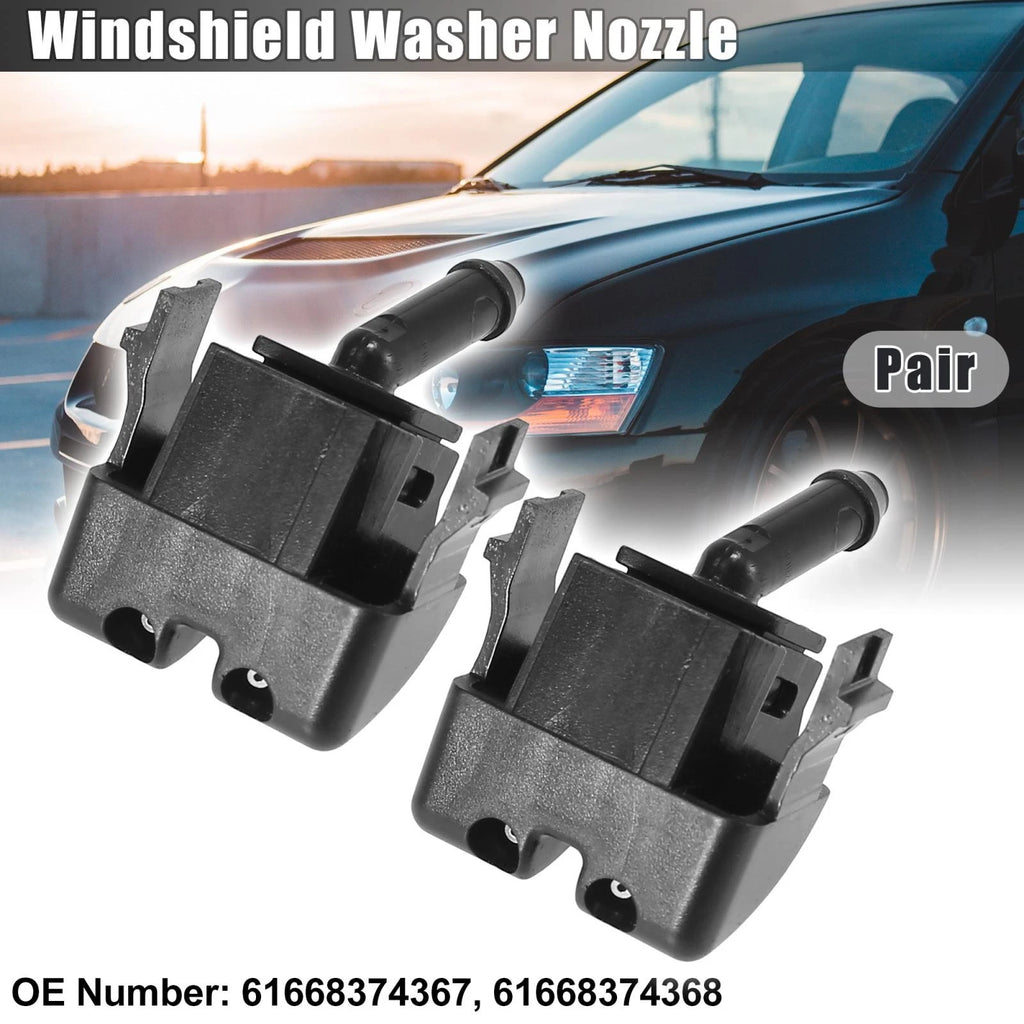 Windshield Washer Nozzles Pair for BMW 3 Series E46 (1998–2006)