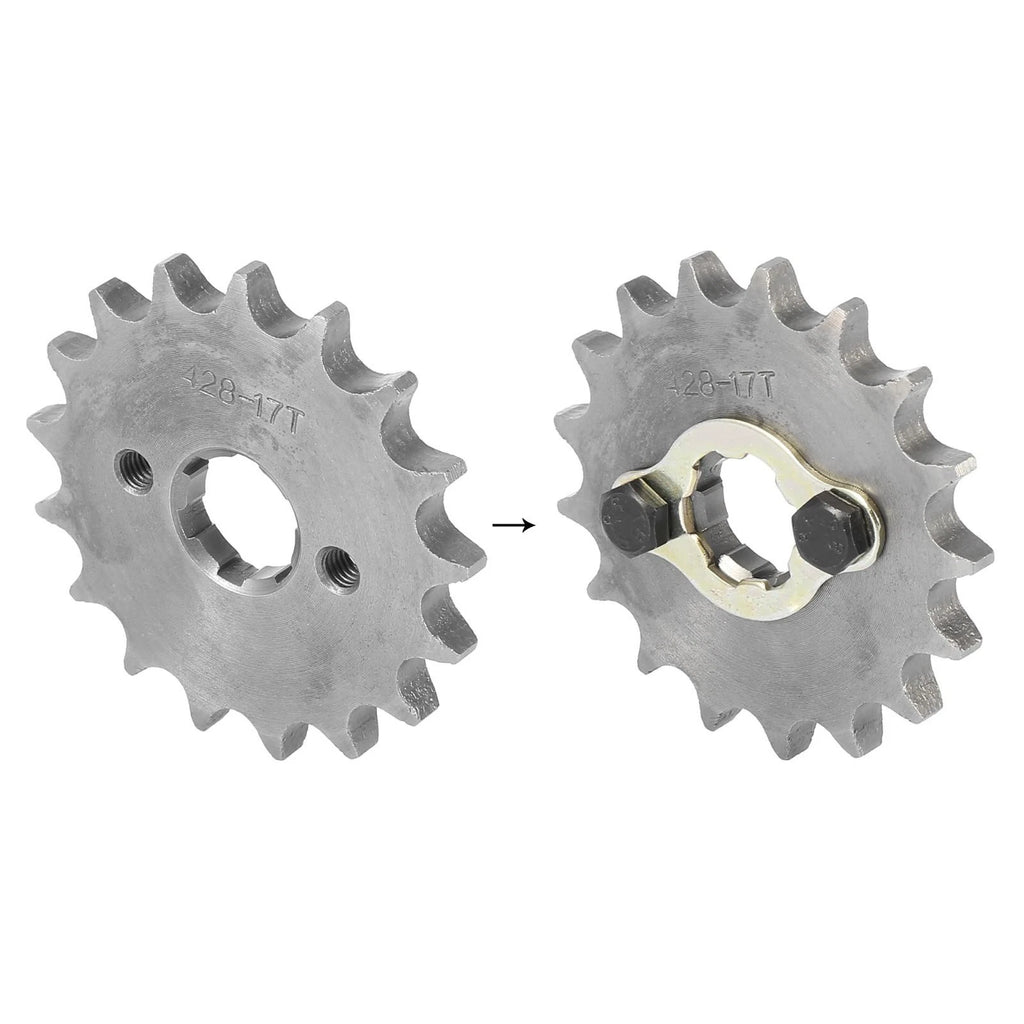 Front Engine Sprocket 17T 20mm for Yamaha TTR Dirt Bike (2005–2015)