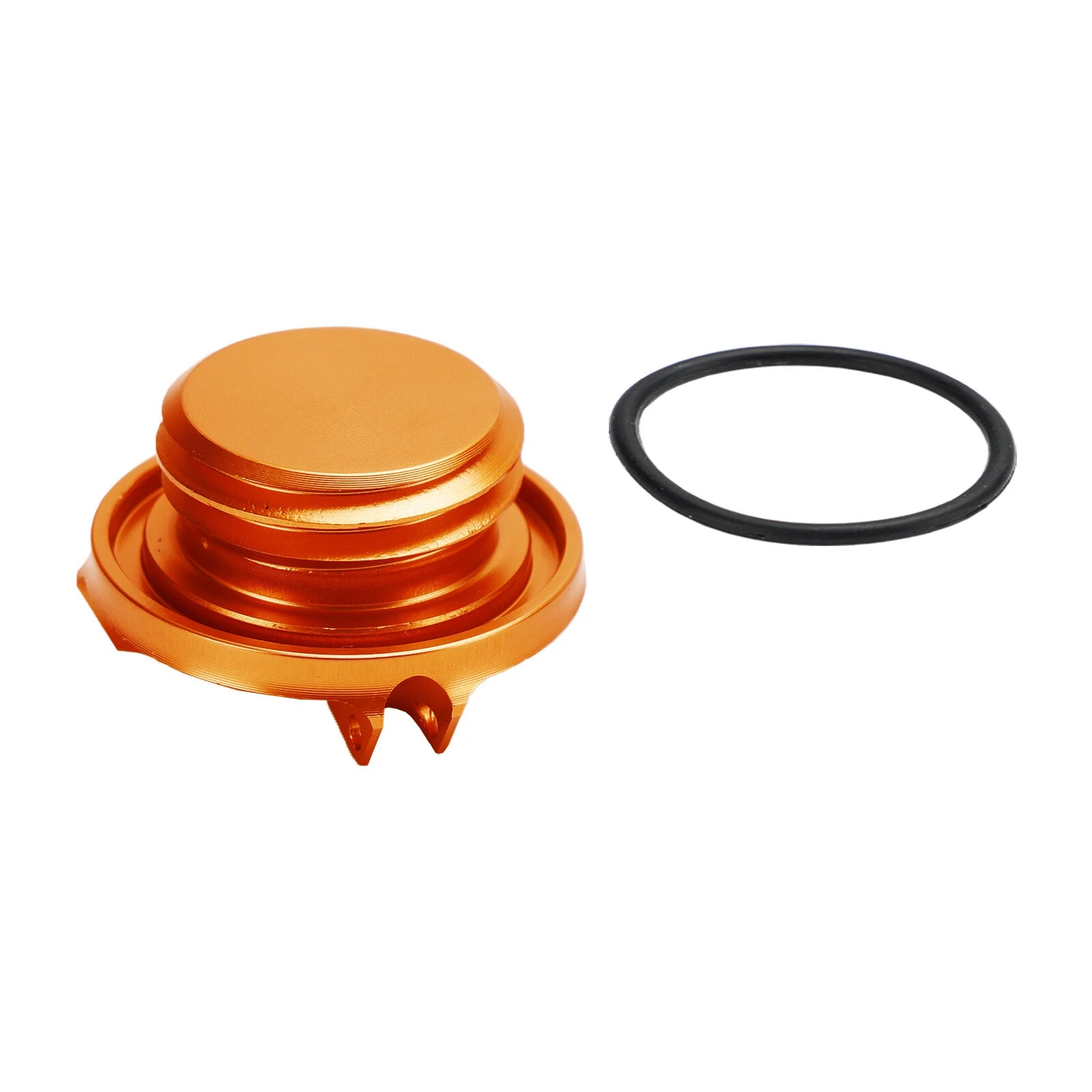 Billet Oil Filler Cap for Yamaha MT-03 MT-07 MT-10 MT-25 (2016–2023) - Orange