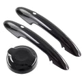 Black Side Handle and Fuel Tank Cover for MINI Cooper (2002–2021)