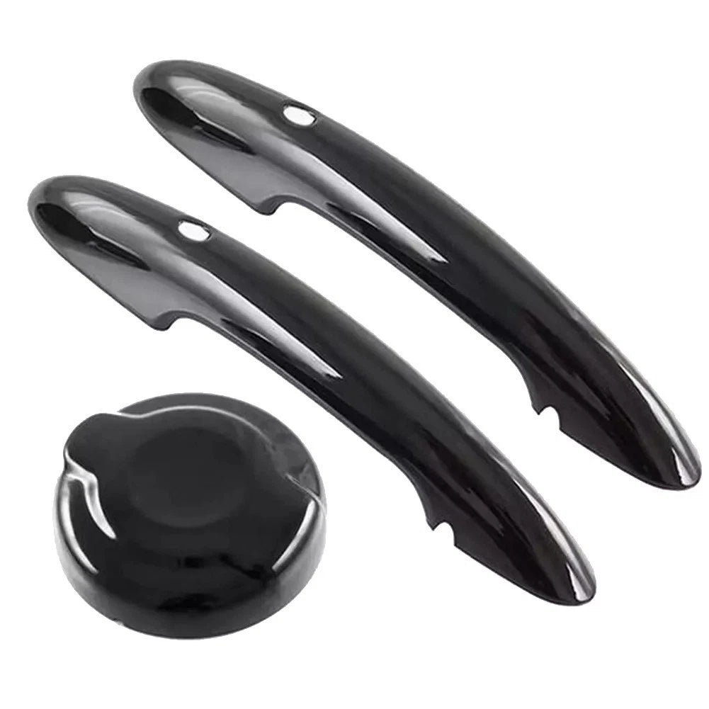 Black Side Handle and Fuel Tank Cover for MINI Cooper (2002–2021)