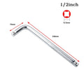 L Type Bent Bar Socket Wrench 1/2", 1/4", 3/8" Chrome Vanadium Steel