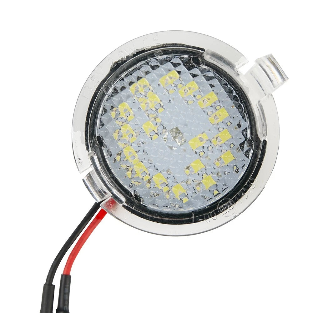 2X 18SMD LED Side Mirror Puddle Lights for Ford