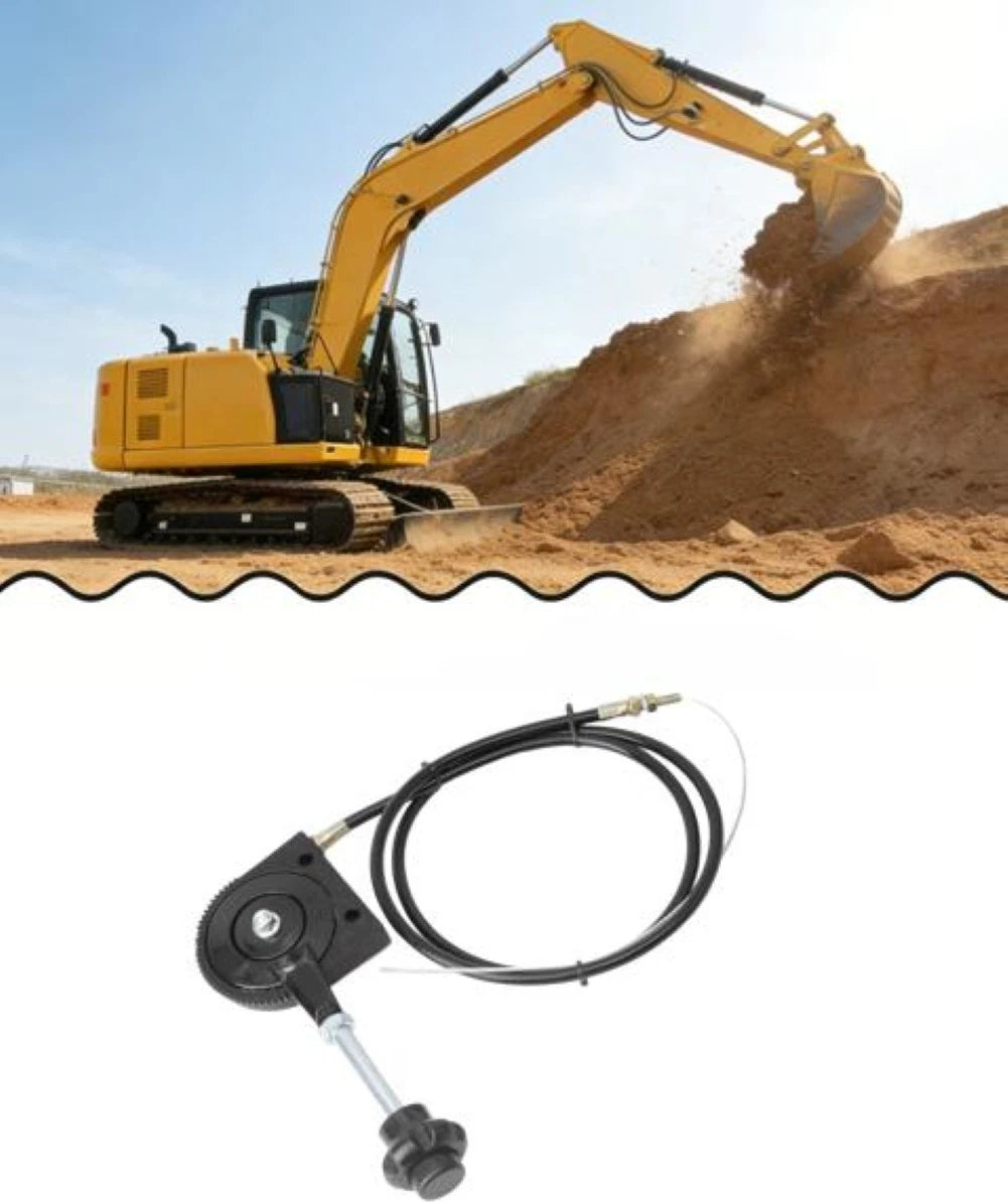 40in Manual Throttle Control for Excavator (Excavator Models)