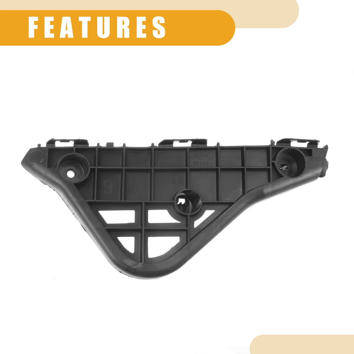 LH Front Bumper Support Bracket for Toyota Camry Aurion (2012–2014)