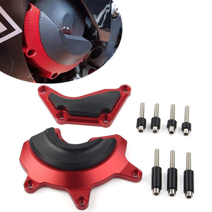 Stator Cover Guard Slider Protector for Yamaha R6 (2019–2020) Red Aluminum