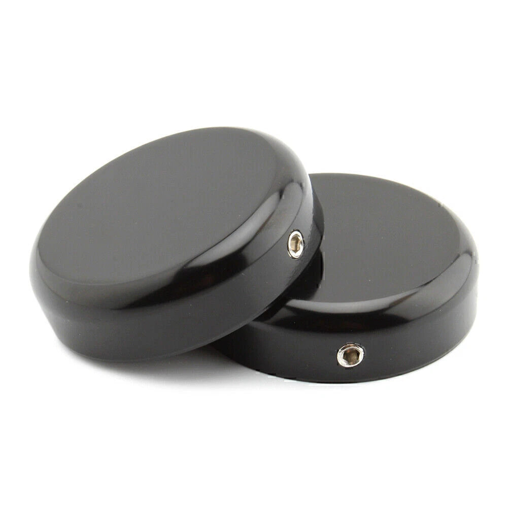 Gloss Black CNC Upper Fork Caps For HARLEY SOFTAIL STREET BOB 2018-20 FXBB Model
