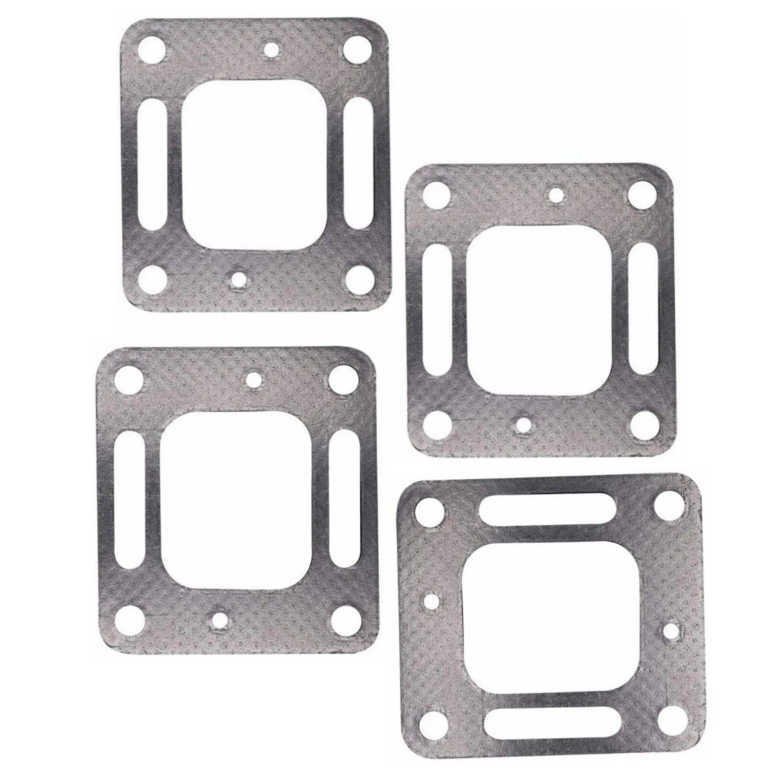 Set of 4 Manifold Riser Elbow Gaskets for Mercruiser 4.3 5.0 5.7 454 502