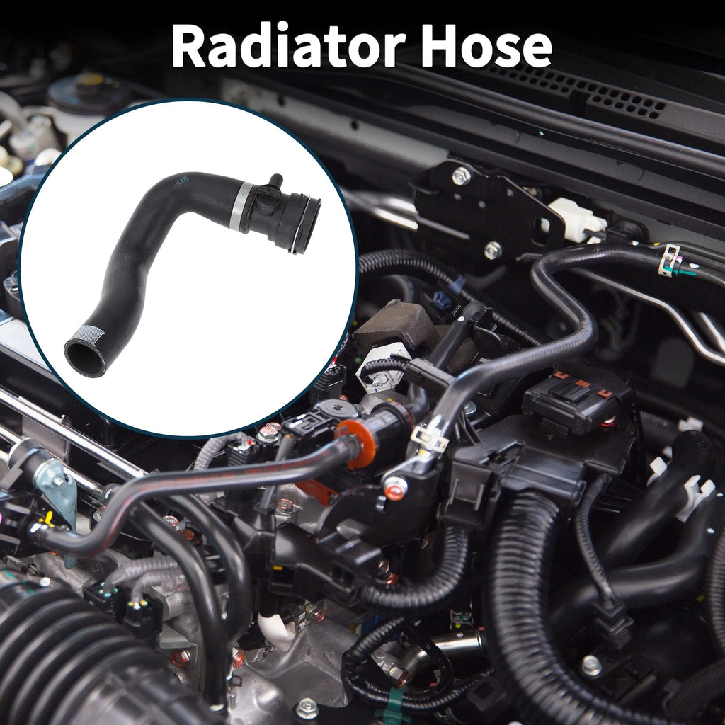 Radiator Hose Replacement for Audi A6 C6 3.0T (2005–2008) Rubber Black