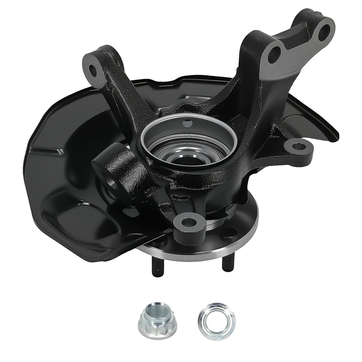Driver Side Steering Knuckle & Hub for Toyota Sienna (2004–2010) AWD