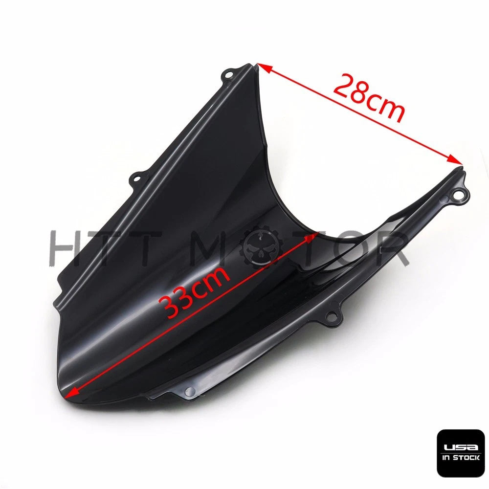 Black Windshield for Triumph Daytona 675 (2013–2015)