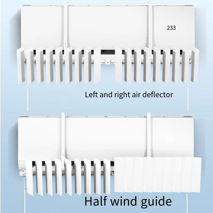 Wall Mounted Air Conditioning Wind Deflector for Home Comfort