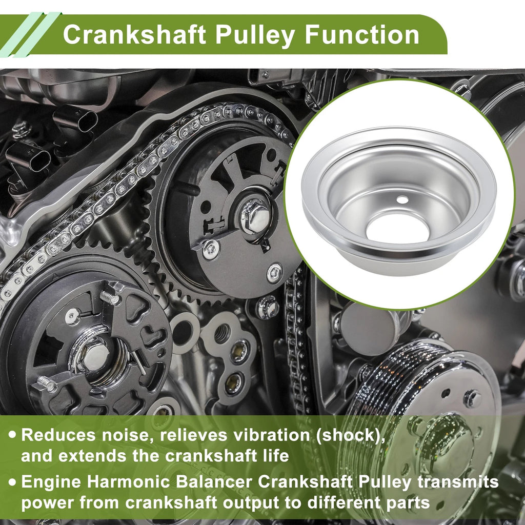 Harmonic Balancer Crank Pulley for Ford Mustang (1965–1966)