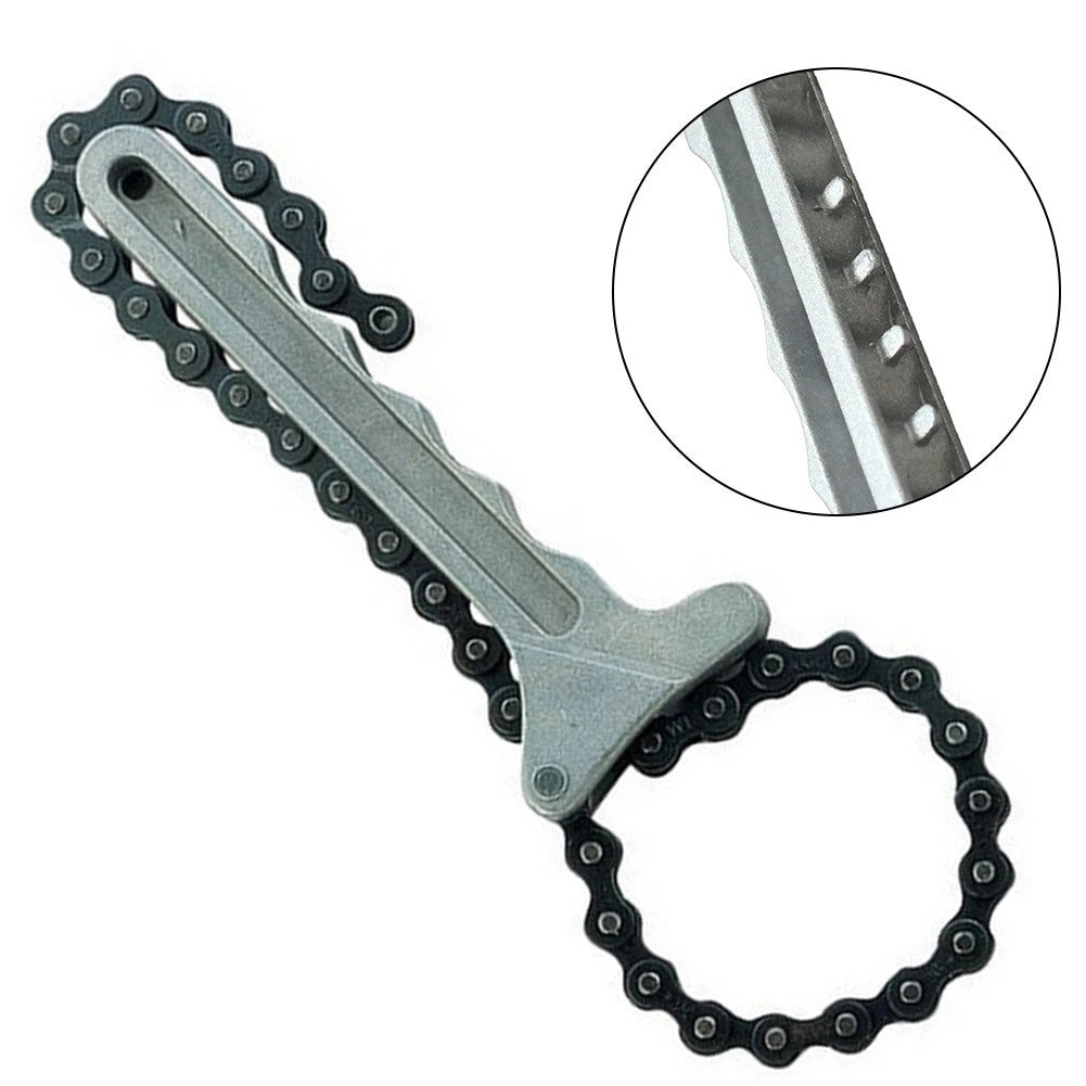 Chain Wrench for Spin-On Oil Filter Applications