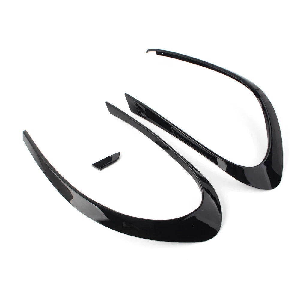 2X Front Bumper Fog Light Splitter for Mercedes Benz CLA Class W117 C117 (2016–2018)