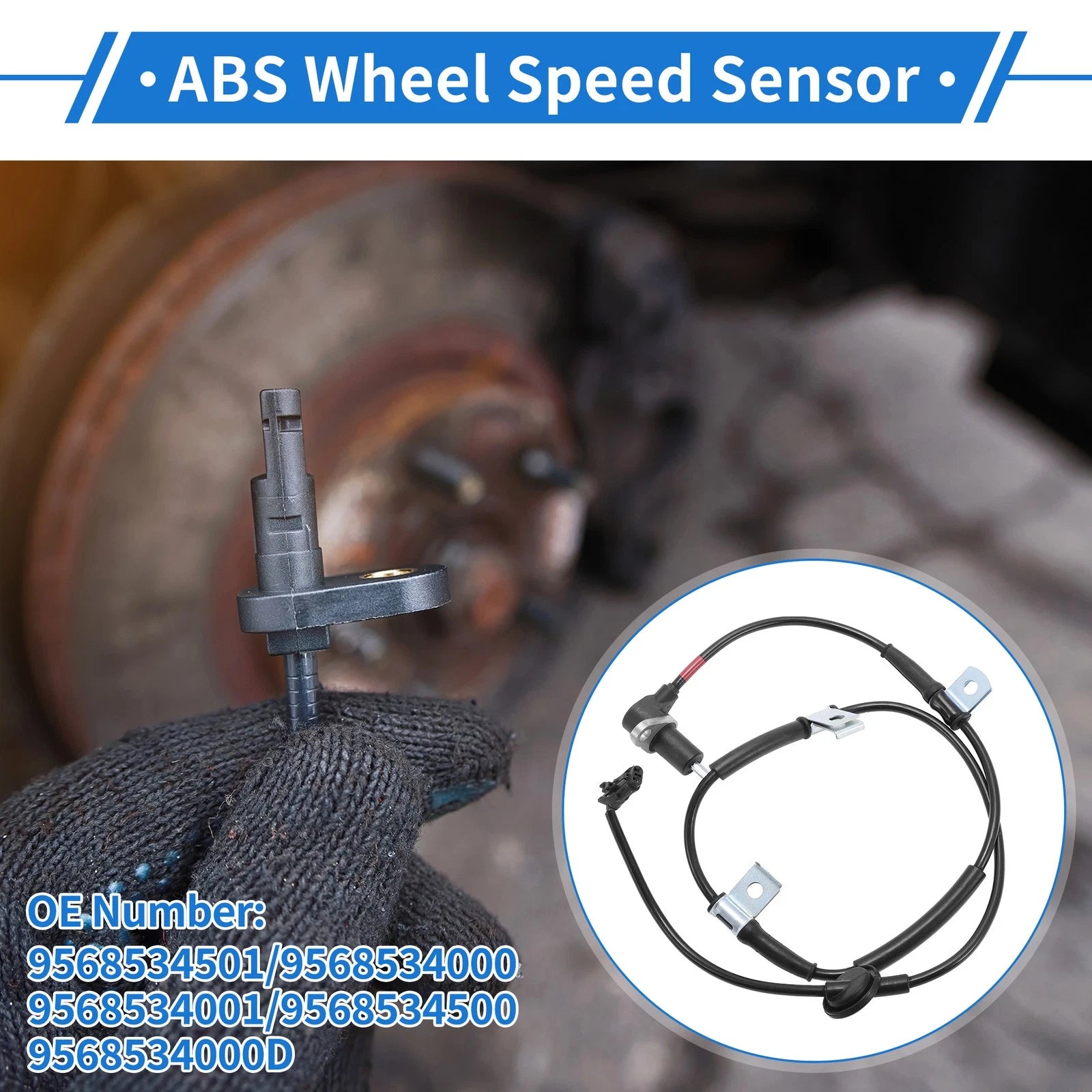 ABS Wheel Speed Sensor Replacement Front for Hyundai Sonata (2011–2019)