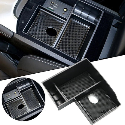 Center Console Armrest Storage for Infiniti Q60 (2017–2023)