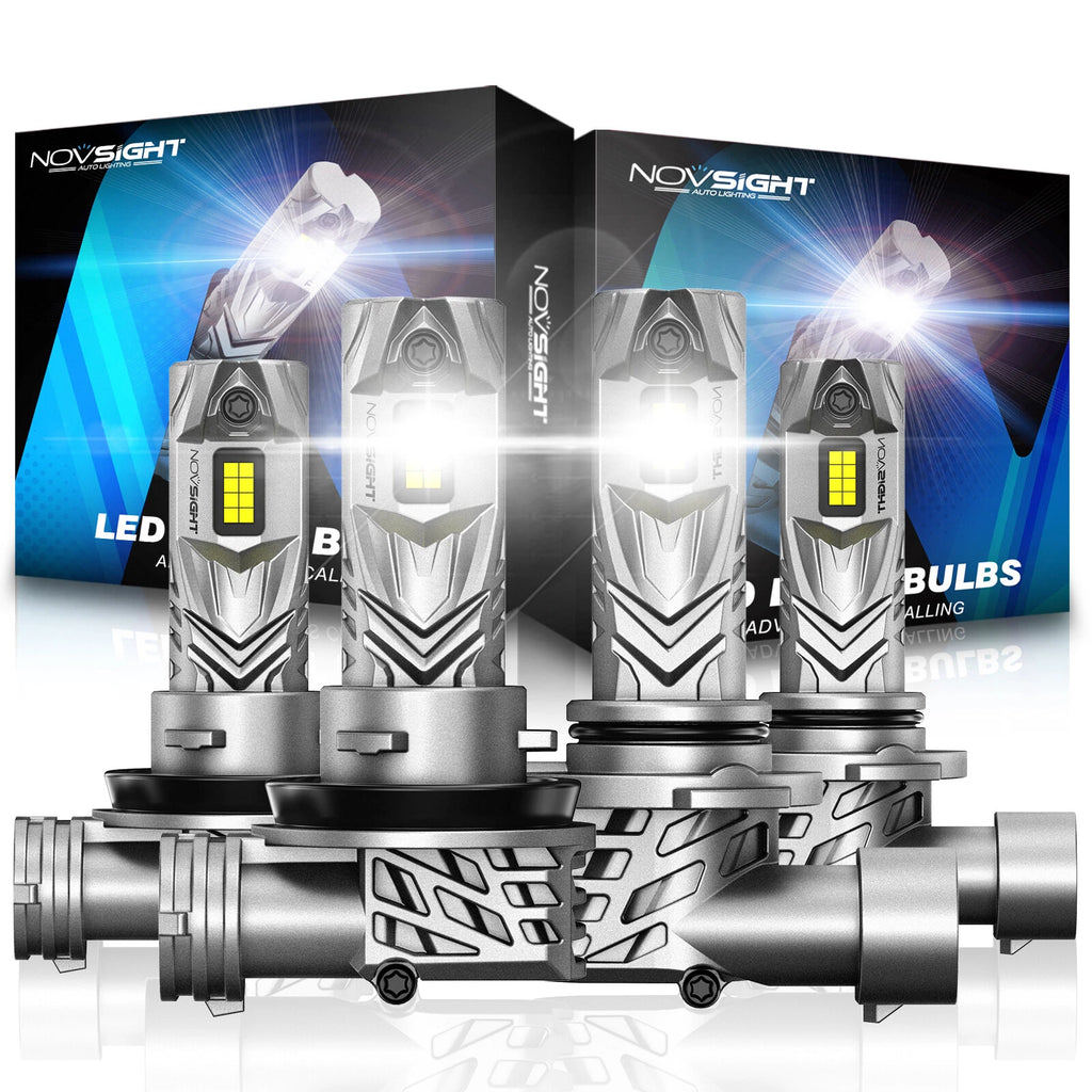 9005 H11 Combo LED Headlight Bulbs Kit for