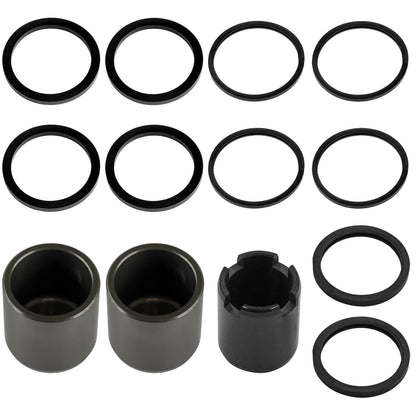 Brake Caliper Piston Kit Front and Rear for Polaris Big Boss 400L 2X4 (1994)