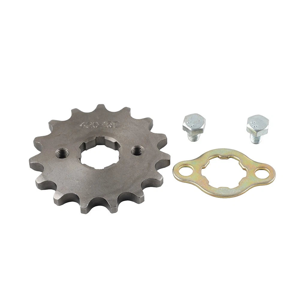 15T Front Sprocket 420 Chain for ATV Pit Bike 110cc 125cc 140cc