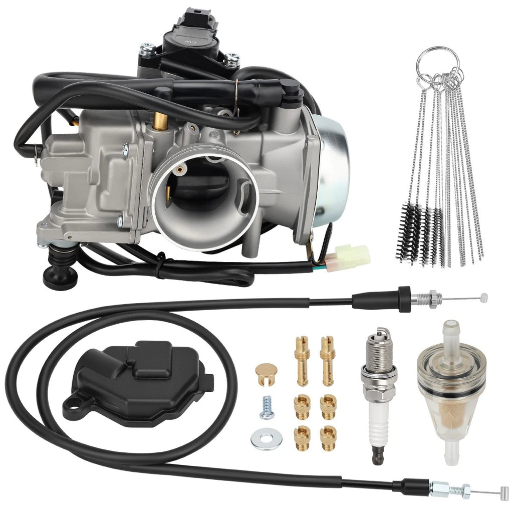 Carburetor & Throttle Cable for Honda TRX500FA FGA FPA Foreman Rubicon 500 (2005–2014)