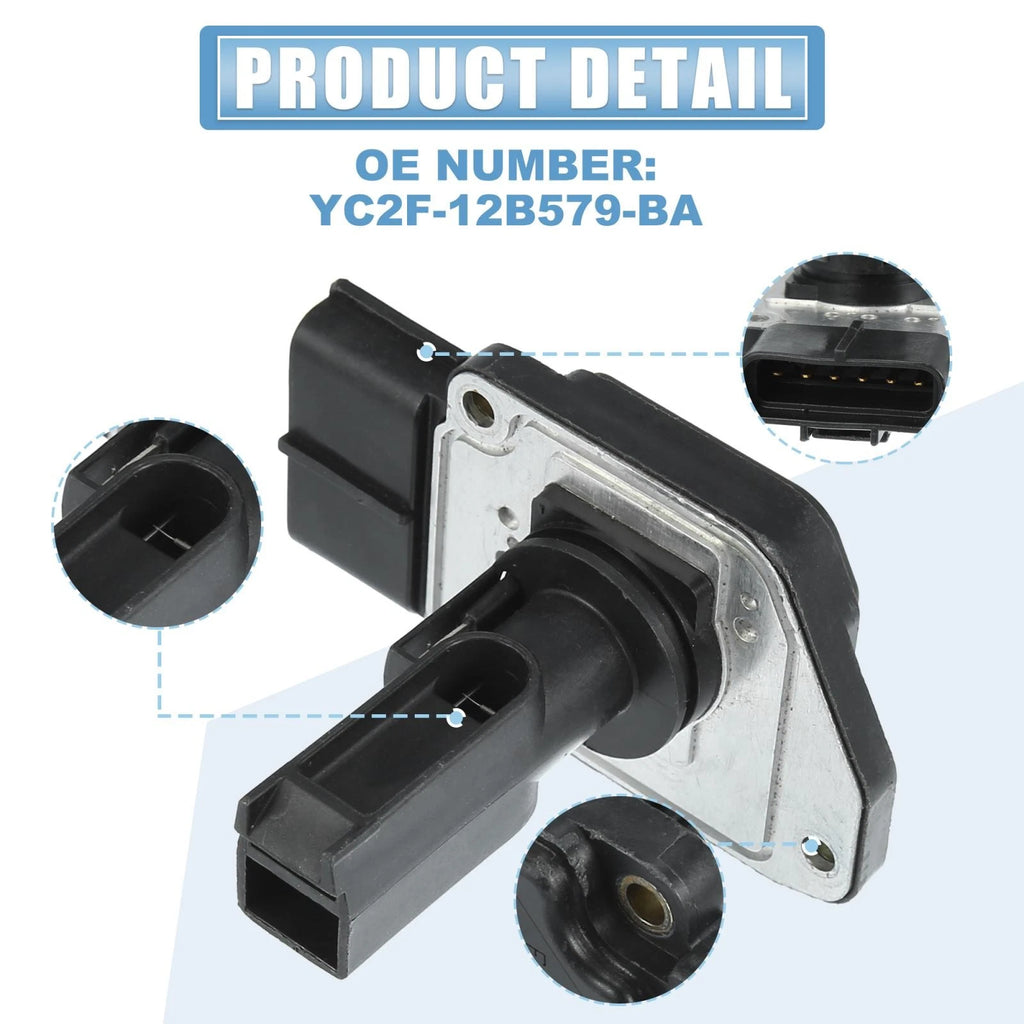 Mass Air Flow Sensor MAF for Ford (2003–2004) YC2F-12B579-BA