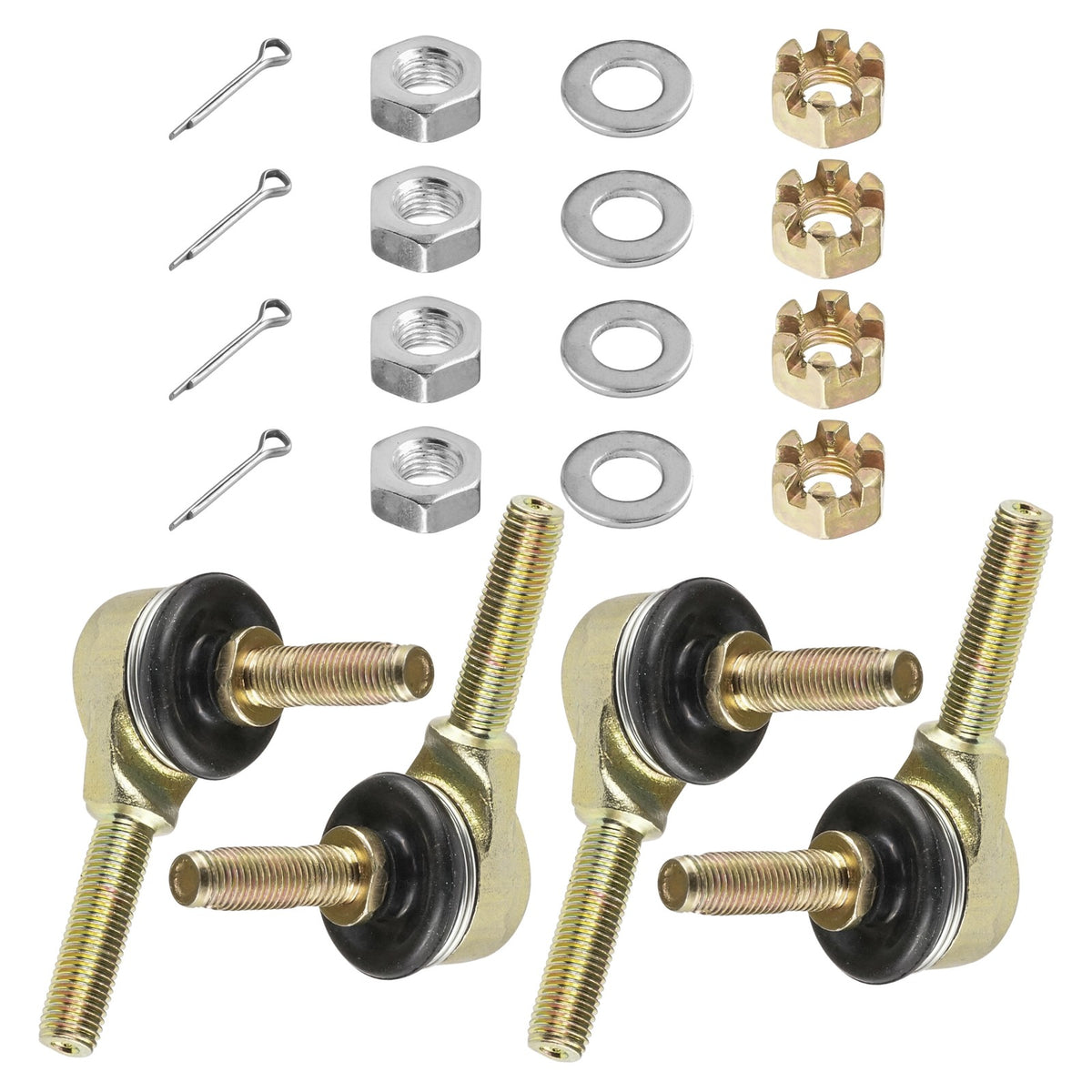 Tie Rod End Kit 2 Sets Replacement for Suzuki Vinson LTA500 (2002–2003)