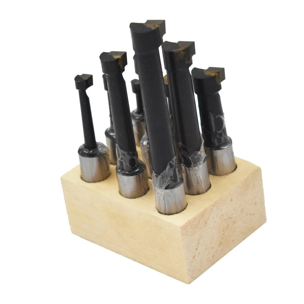 9-Pc 1/2" Boring Bar Set for Lathe Tool (Carbide Tipped)