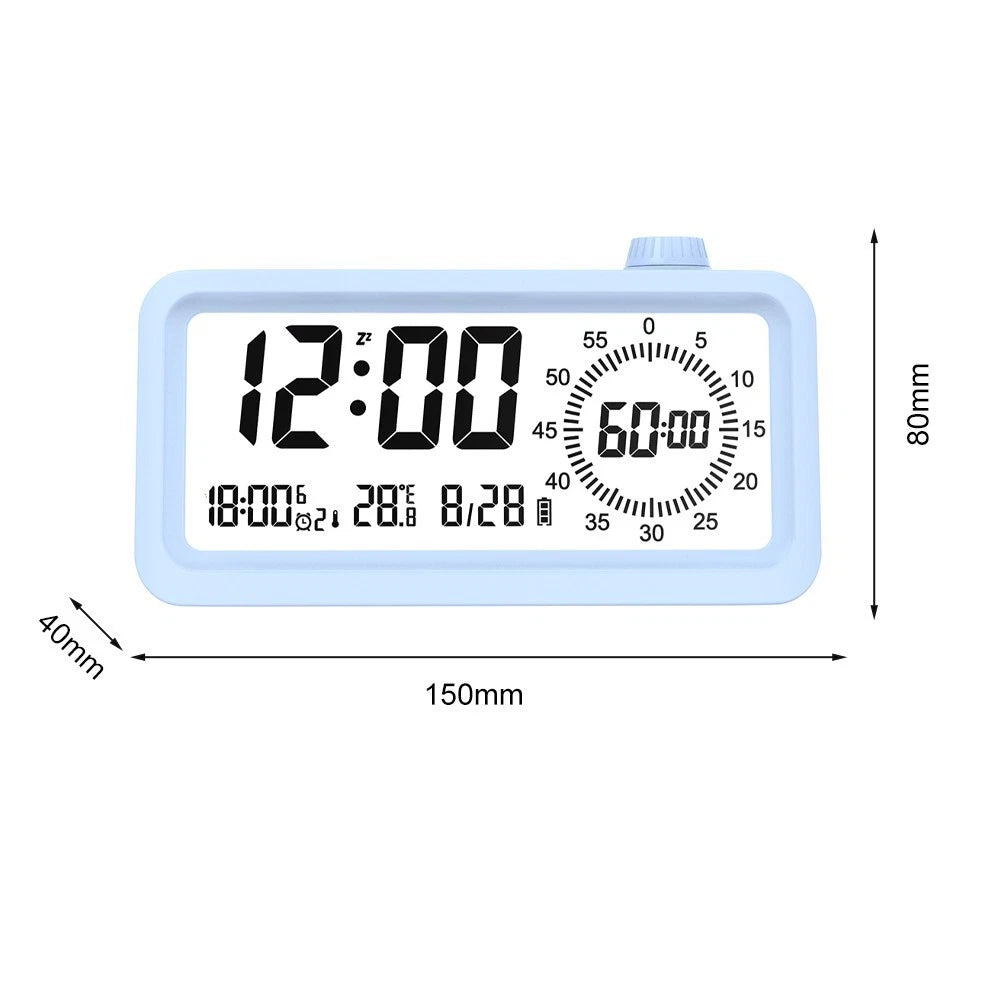 Visual Timer and Alarm Clock for Students (Dual Function)