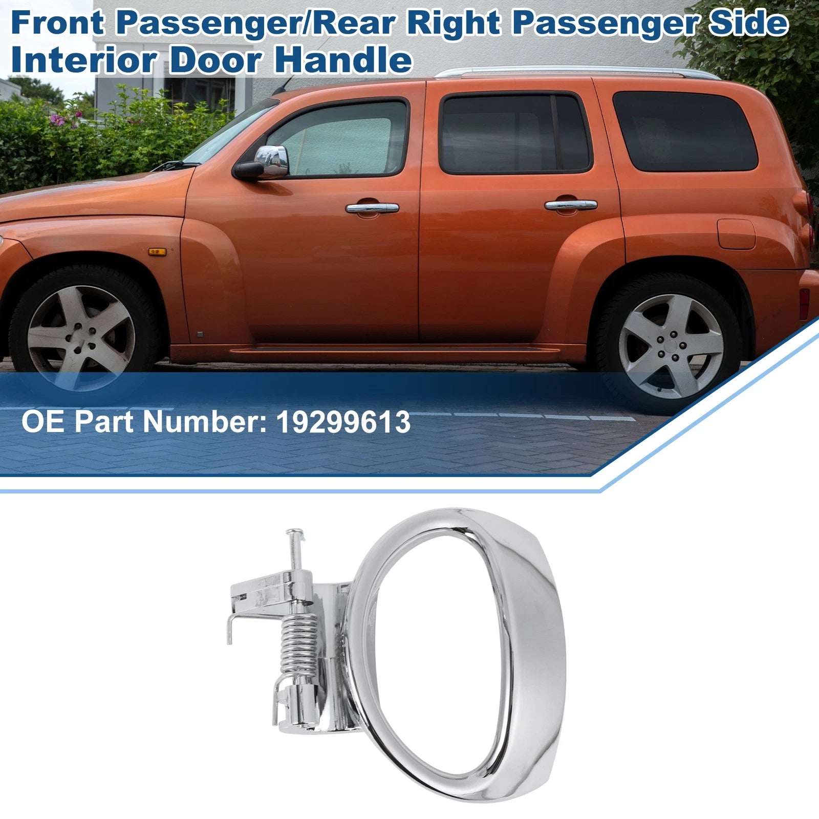 Front Driver Side Interior Door Handle Replacement for Chevrolet HHR (2006–2011)