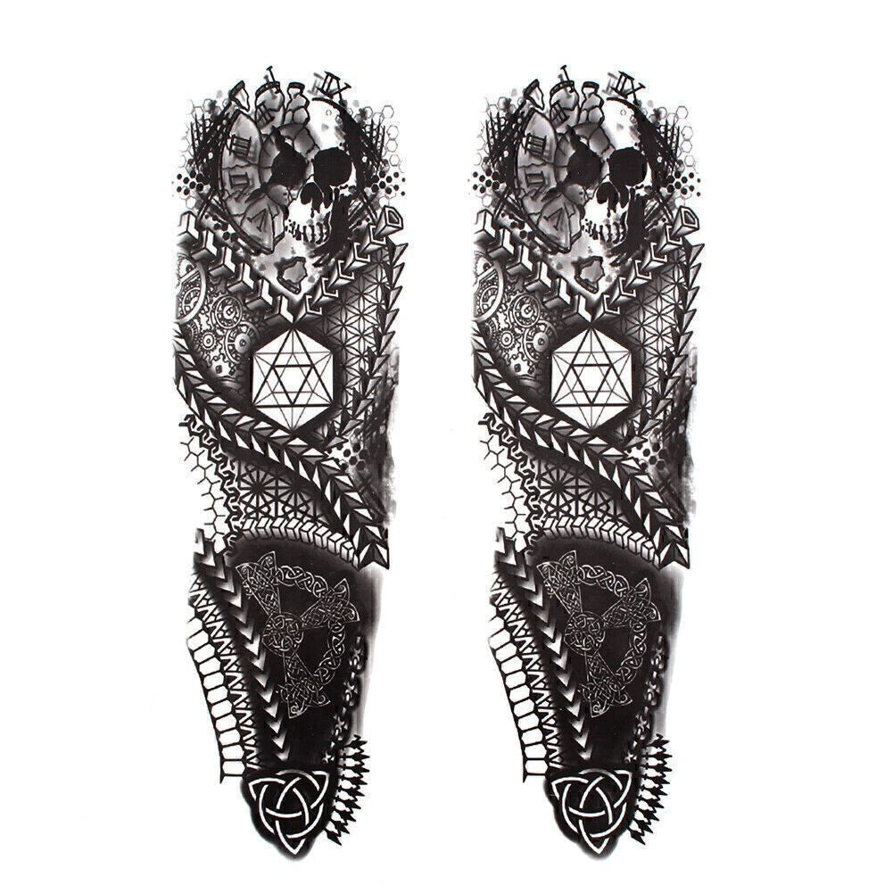 Custom Front Fork Skull Decal Medallion Stickers for Harley Yamaha