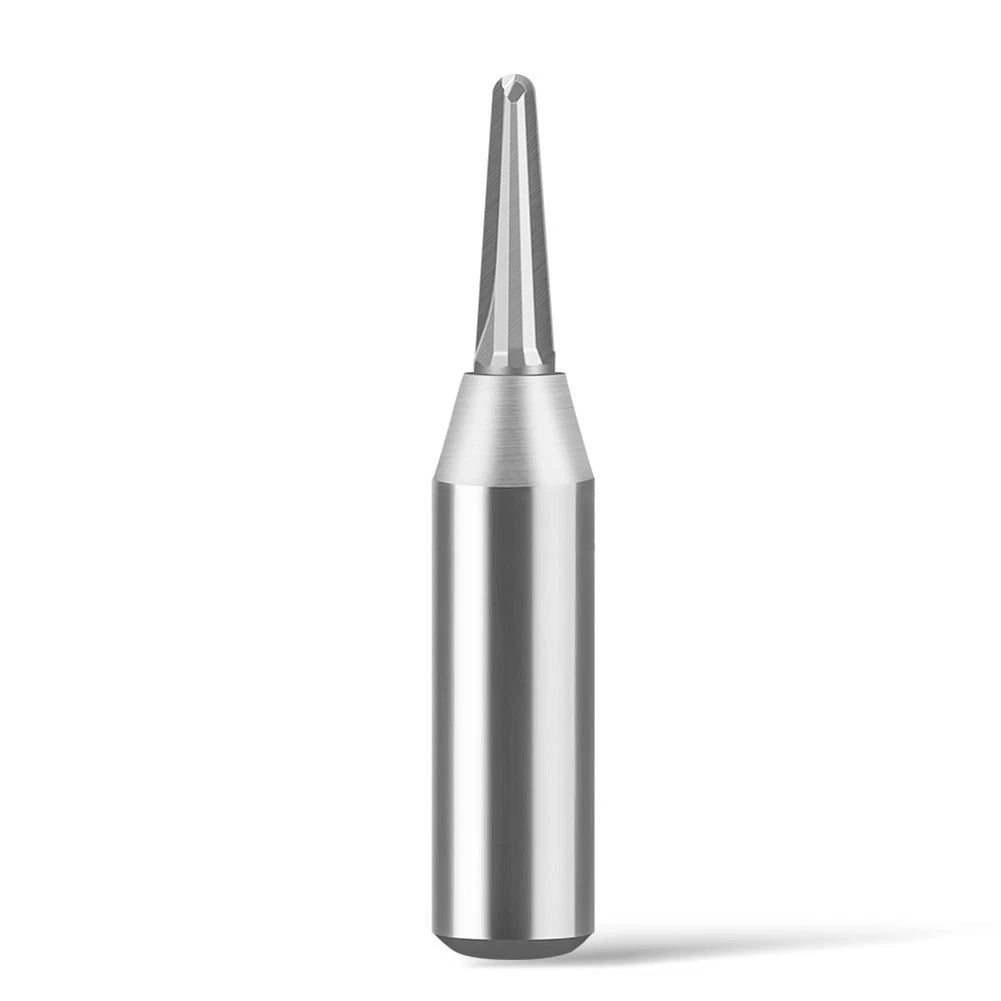 12mm TCT Round Bottom V Groove Router Bit for Woodwork Milling Machines