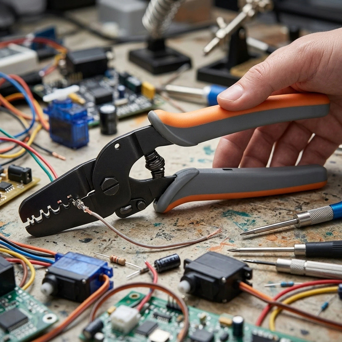 Crimping Tools for AWG2820 Terminals (Reliable IWS2820M)