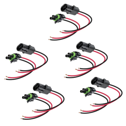 Weather-Pack Connector Kit for 16-14AWG (Compatible with )