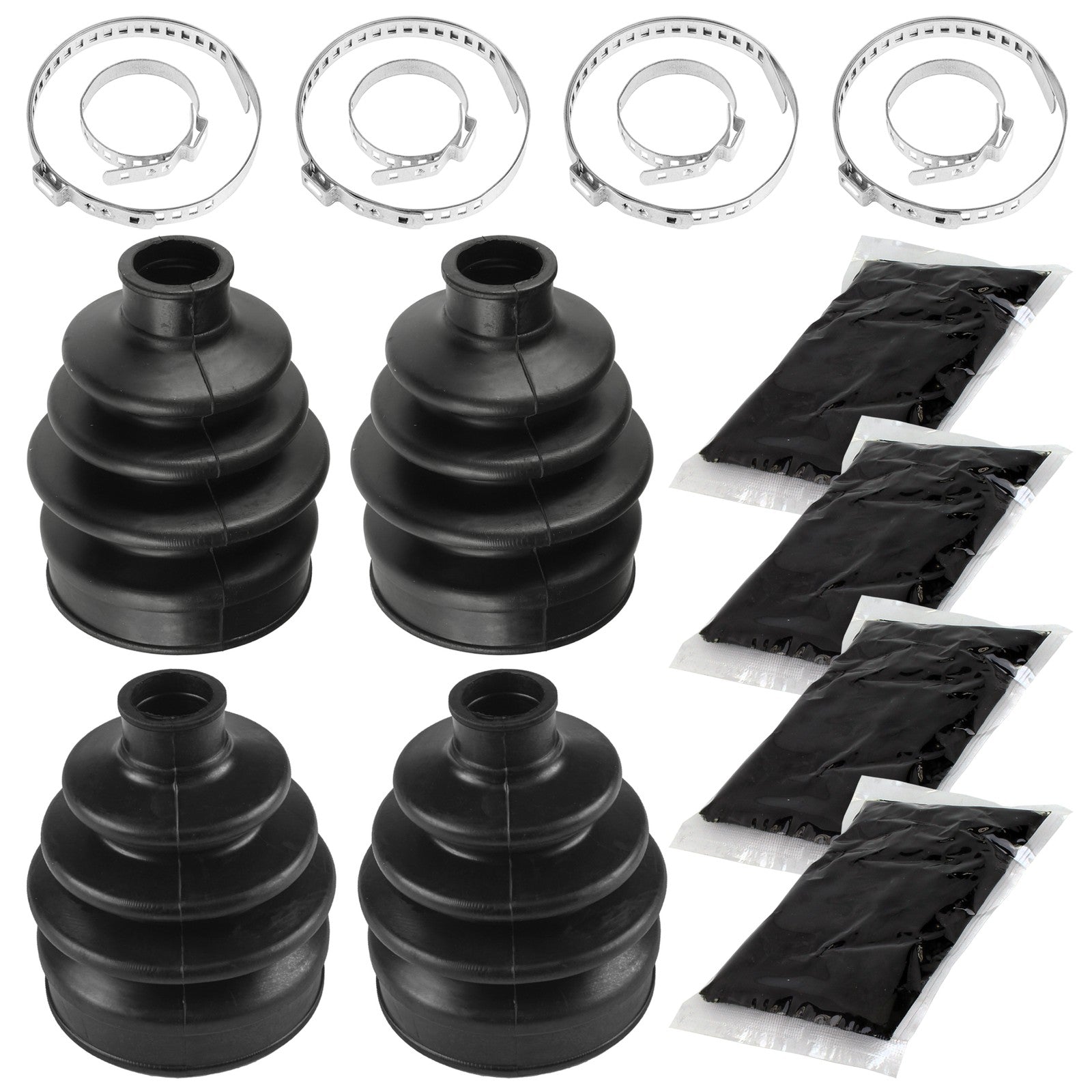 Front Axle CV Boot Kit Outer Inner for Can-Am Renegade 1000R 2017–2019