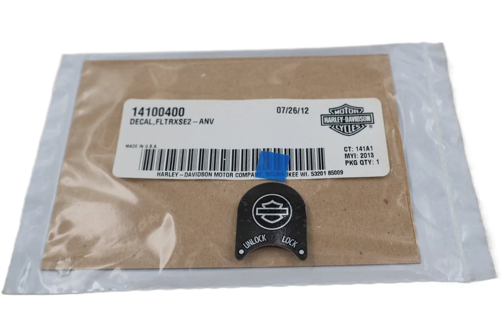 Ignition Switch Decal for Harley-Davidson FLTRXSE2 (2013) 14100400