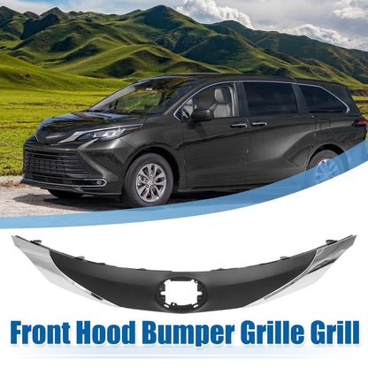 Front Hood Bumper Grille Grill Replacement for Toyota Sienna (2011–2020)