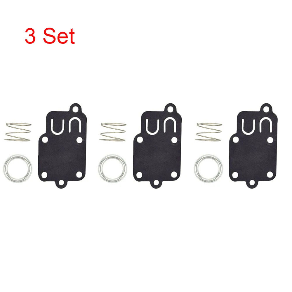 Set of 3 Carburetor Repair Kits for Briggs & Stratton (270026, 272538, 272538S, 272637, 5021)