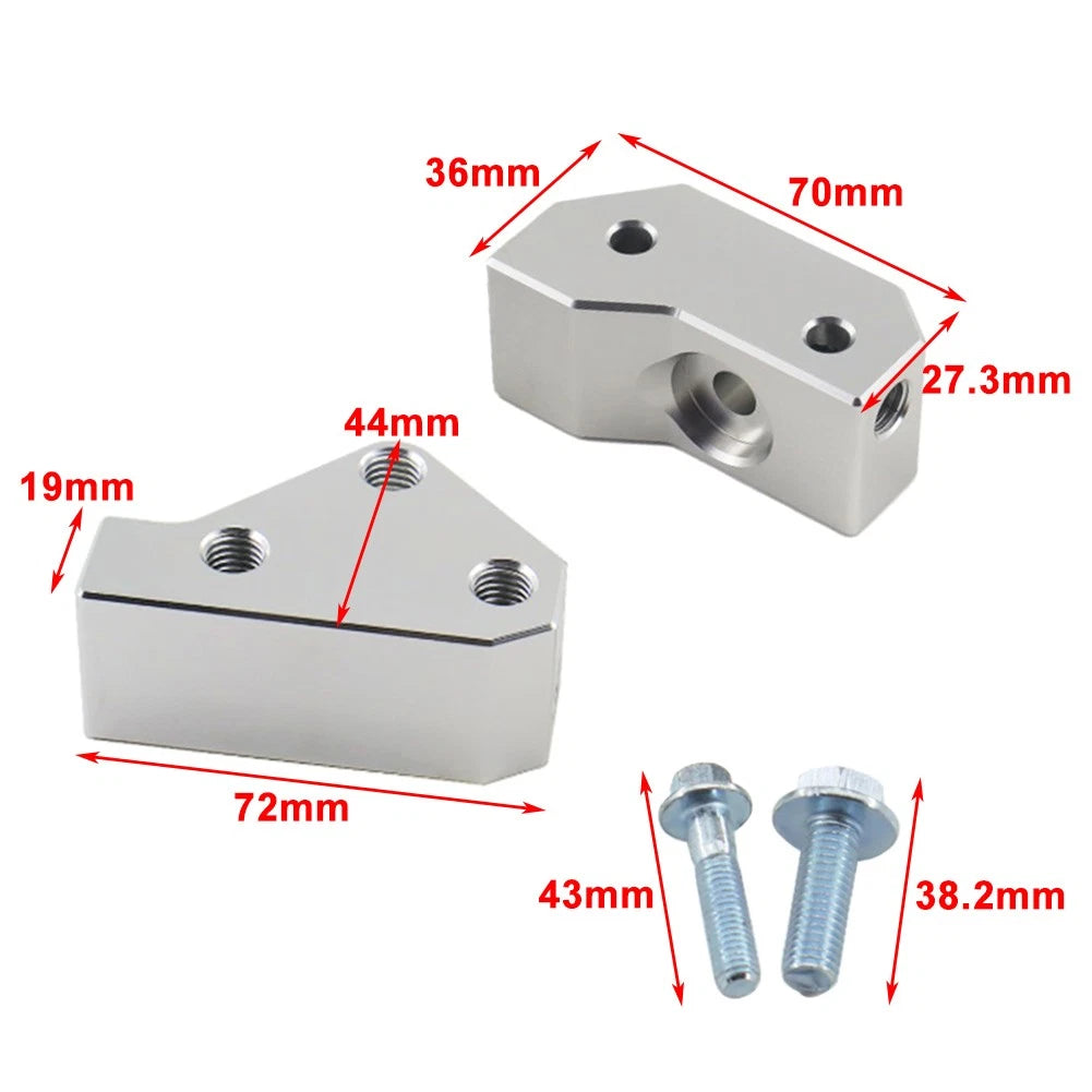 Knock Sensor Relocation Bracket Kit for GM Gen III LS V8 (1997–2007)