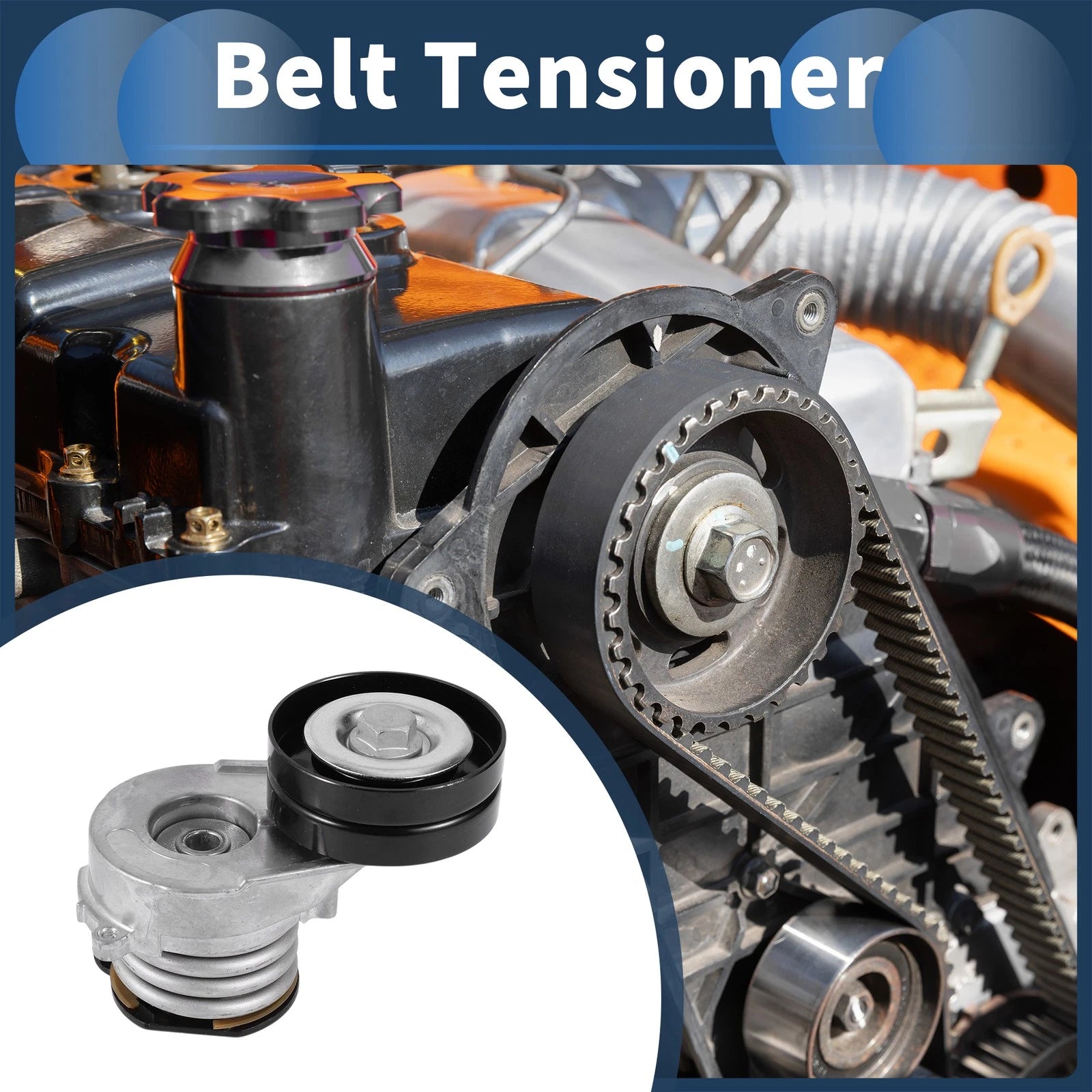 Belt Tensioner Replacement for Chevrolet Corsa (2000–2002) Metal 1 Piece