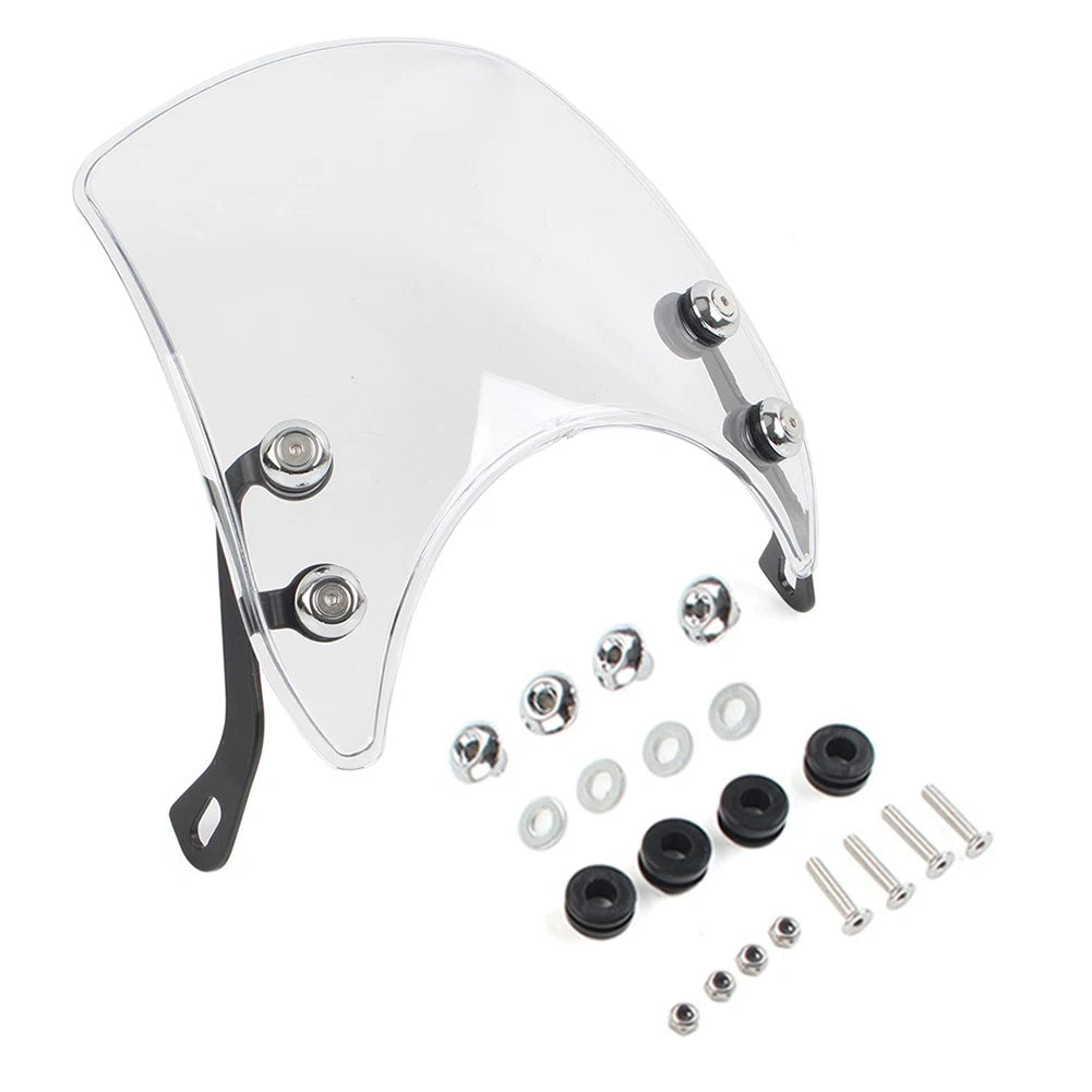 Windshield Wind Deflector for Universal Fit 5-7 Inch Motor