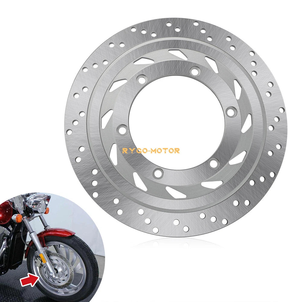 Front Brake Disc Rotor for Honda VTX1300C VTX1300S VTX1300R VTX1300T (2003–2009)