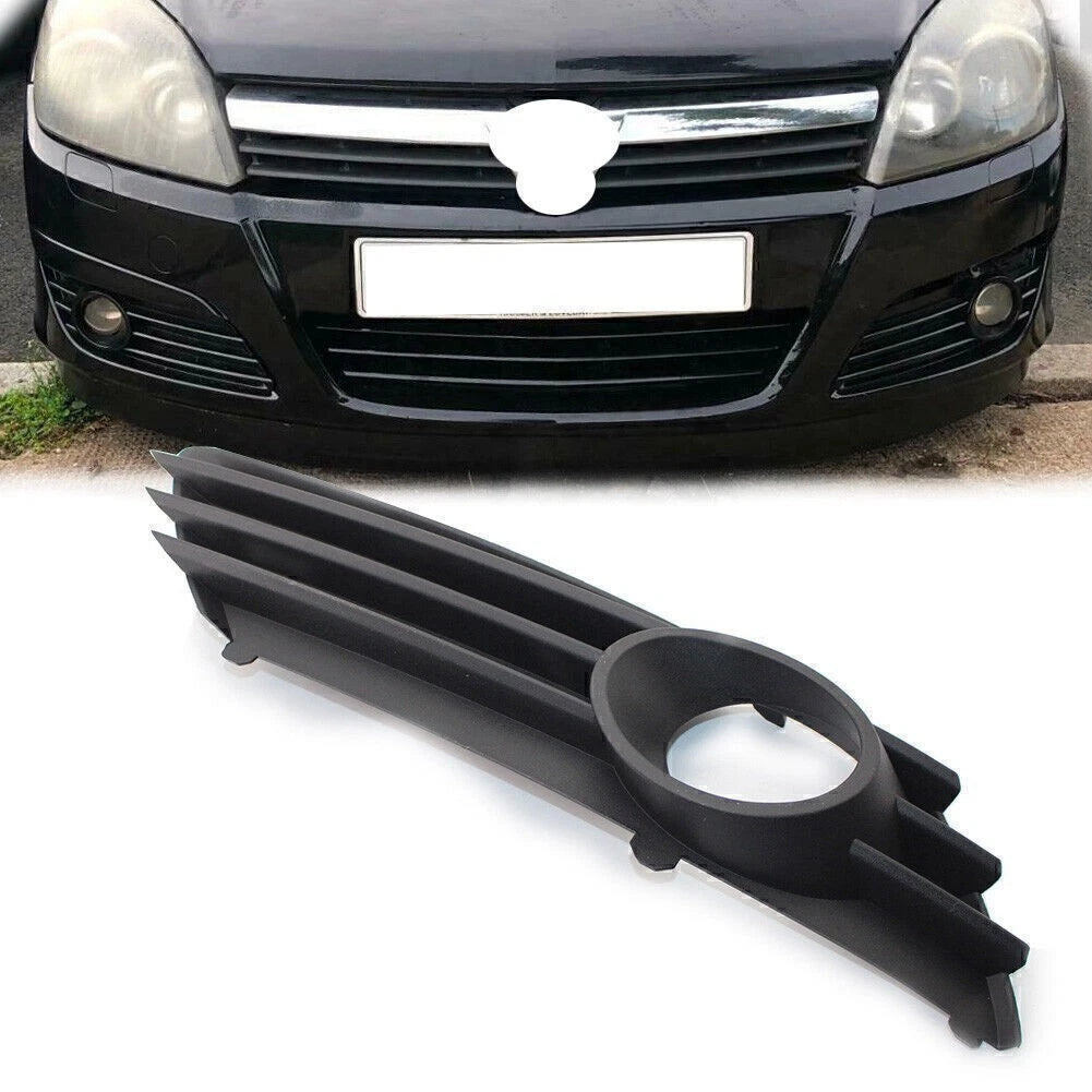Right Front Bumper Lower Grille Fog Light Hole for Vauxhall Astra H (2004–2007)